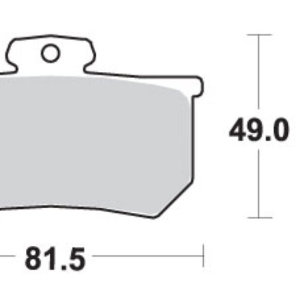 SBS Klocki hamulcowe – 599HF