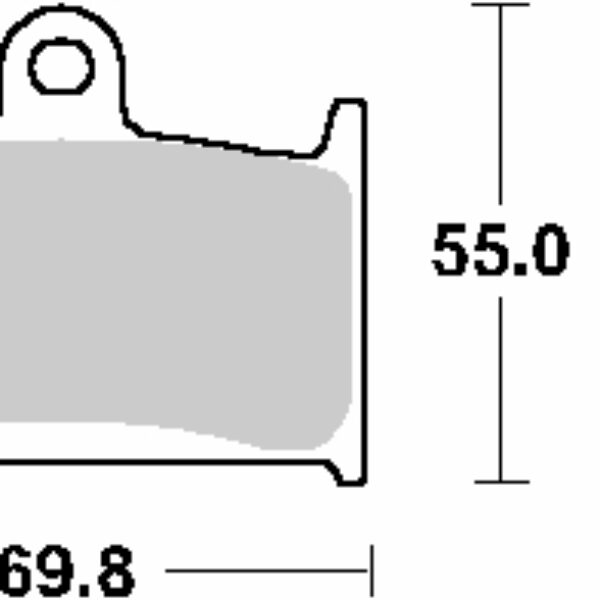 SBS Klocki hamulcowe – 624SP