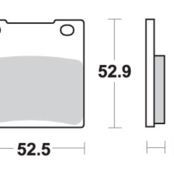 SBS Klocki hamulcowe – 556DC
