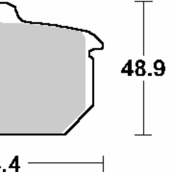 SBS Klocki hamulcowe – 549H.HF