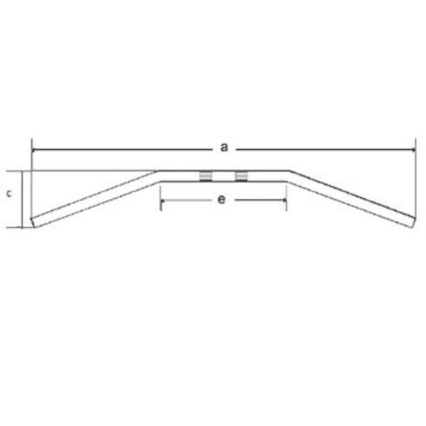 TRW Kierownica motocyklowa – MCL122SS