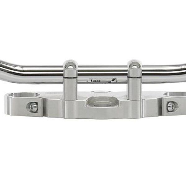 TRW ZF KIEROWNICA STALOWA 25MM FLYERBAR CHROMOWANA POŁYSK | emotoshop24