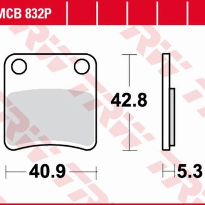 TRW Klocki hamulcowe - BMW C 650 11- (2003-2016)