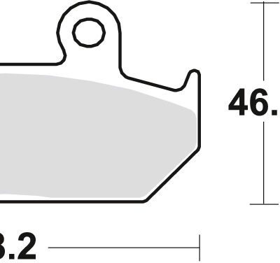 TRW Klocki hamulcowe - HONDA VT 600 SHADOW (1988-2000) - MCB624