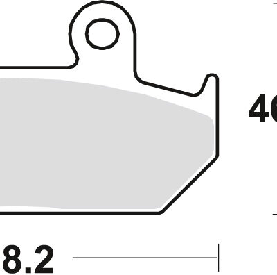 TRW Klocki hamulcowe - HONDA VT 600 SHADOW (1986-1994)