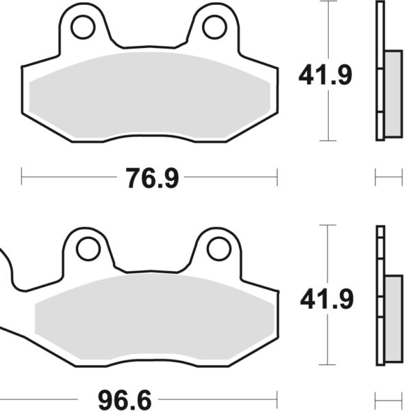 TRW Klocki hamulcowe – APRILIA SX 125 – (1989-2017)