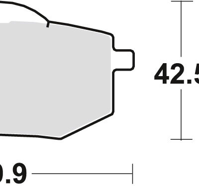 TRW Klocki hamulcowe - YAMAHA XV 535 VIRAGO (1988-1994)