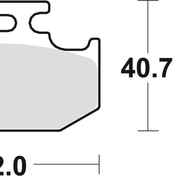 TRW Klocki hamulcowe – KAWASAKI KX 125 (1988-2006)