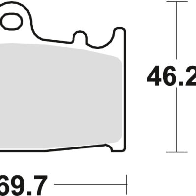 TRW Klocki hamulcowe - KAWASAKI ZZR 600 (1989-2018)