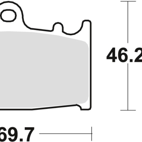 TRW Klocki hamulcowe – KAWASAKI ZZR 600 (1989-2018)