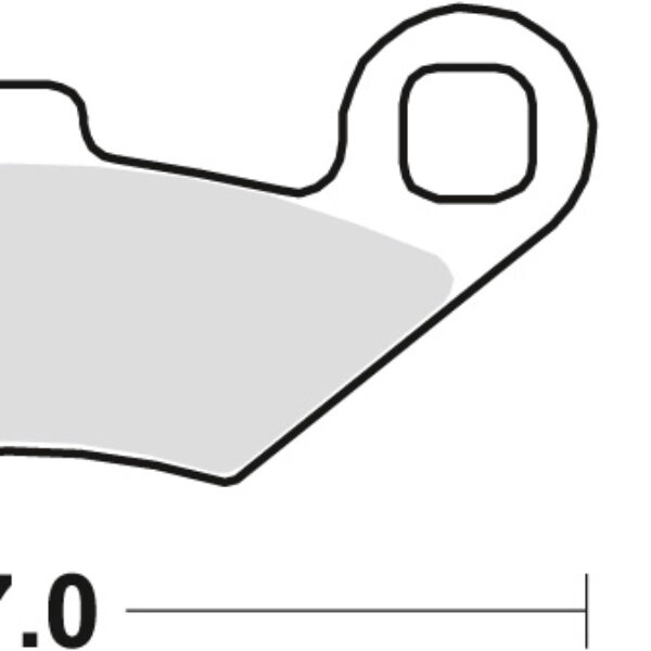 Klocki Hamulcowe KH159 SINTER Offroad Polaris Sportsman 400 98-, Scrambler 500 01-10, Sportsman 700 / 800 07-09, Przód/Tył () | TRW ZF