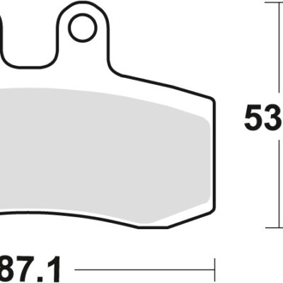 TRW Klocki hamulcowe - APRILIA PEGASO 650 (1991-1996)