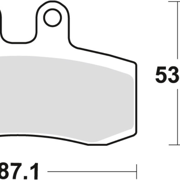 Klocki Hamulcowe KH177 Organic Aprilia Pegaso 650 91-96, Przód () | TRW ZF