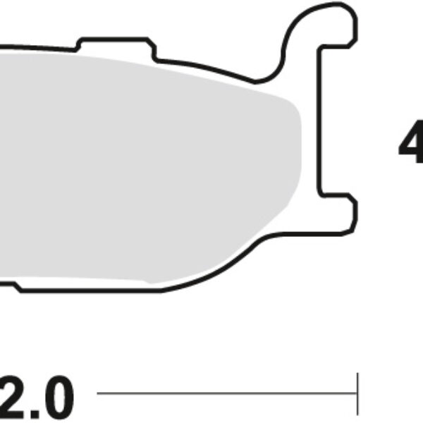 Klocki Hamulcowe KH179 Sinter Street Yamaha XV 535 95-98, XJ 600 92-97, XVS 650 97-07, XJ 900 95-03, XV 1100 94-98, XV 1600 99-04, Przód | TRW ZF