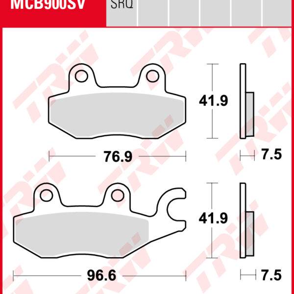 TRW Klocki hamulcowe – KAWASAKI 250 R NINJA / 400… (2018-2019)