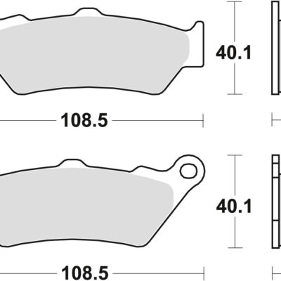 TRW Klocki hamulcowe - APRILIA PEGASO 650 (1994-2018)