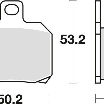 TRW Klocki hamulcowe - APRILIA ETV 1000 CAPONORD R... (1998-2016)