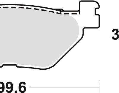 TRW Klocki hamulcowe - YAMAHA TDM 900 (2002-2016)