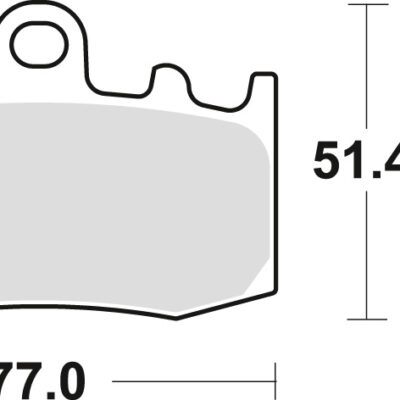 TRW Klocki hamulcowe - BMW R 1100 S (2001-2013)