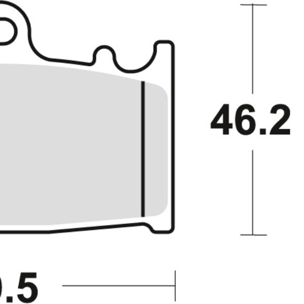 Klocki Hamulcowe KH366 Sinter Street Suzuki VL 1500 Intruder 01-08, Tył () | TRW ZF