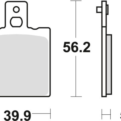 TRW Klocki hamulcowe - YAMAHA TZR 125 (1991-1995)
