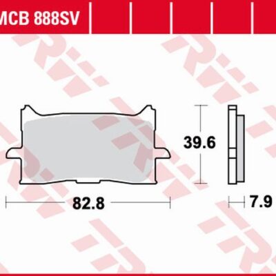 TRW Klocki hamulcowe - HONDA CRF 1000/1100 L AFRIC... (2015-2019)