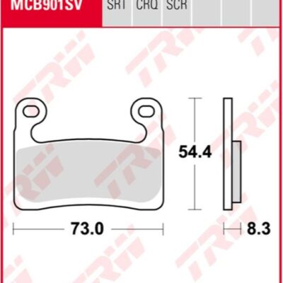 TRW Klocki hamulcowe - BMW R 1250 GS ADVENTURE (2019-2021)