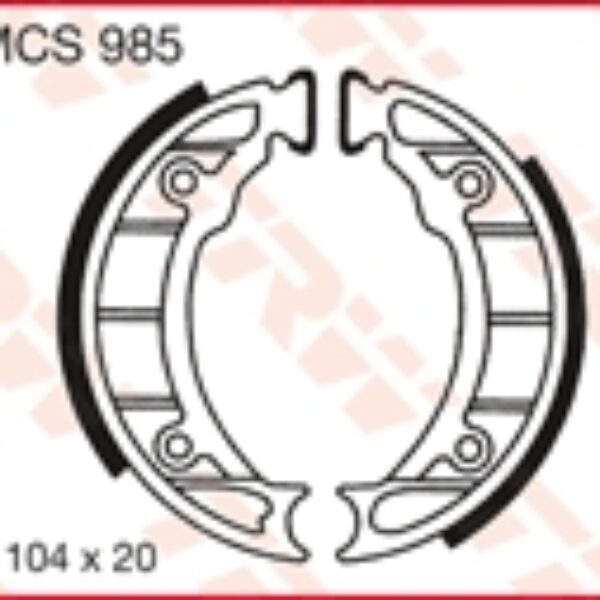 TRW Szczęki hamulcowe – MCS985