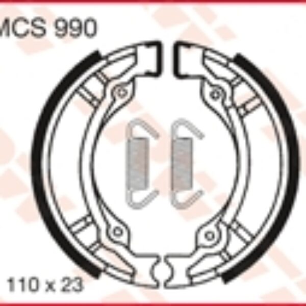 TRW Szczęki hamulcowe – MCS990