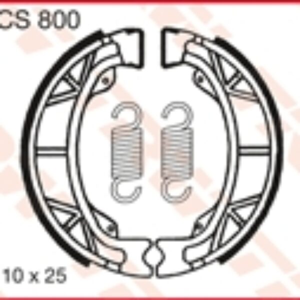 TRW Szczęki hamulcowe – MCS800