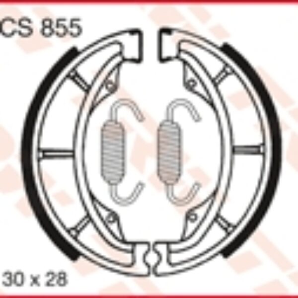 TRW Szczęki hamulcowe – MCS855
