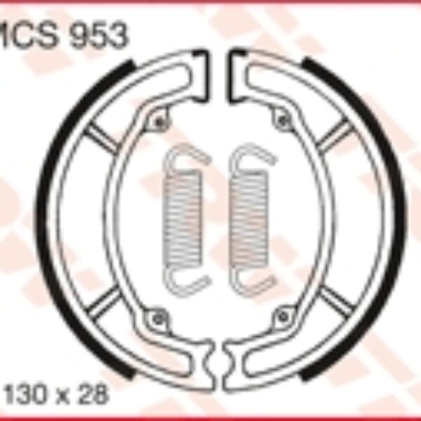 TRW Szczęki hamulcowe – MCS953