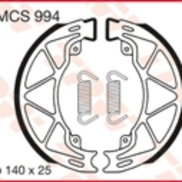 TRW Szczęki hamulcowe – MCS994