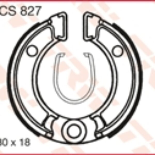TRW Szczęki hamulcowe – MCS827