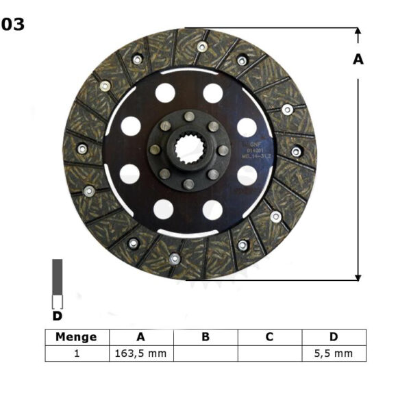 TRW Tarcza sprzęgłowa – BMW K 75 C / RT / S (1985-1996)