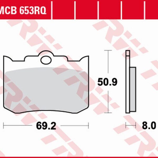 TRW Klocki hamulcowe – INDIAN CHIEF/SCOUT/SPIRIT P… (2002-2008)