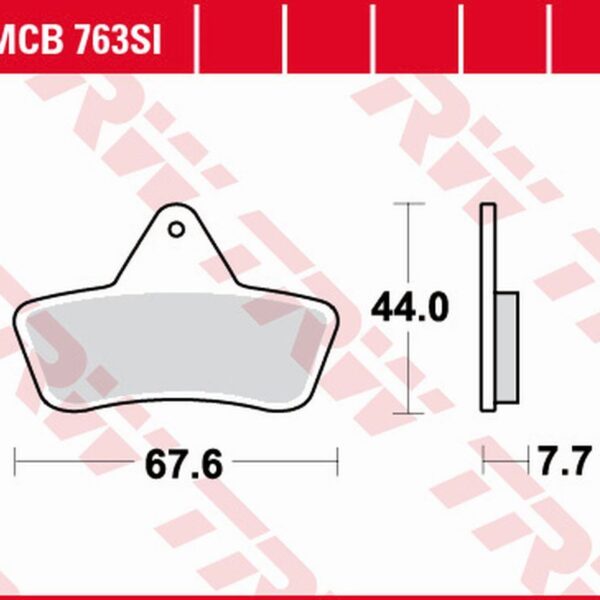 Klocki Hamulcowe KH271 SINTER Offroad Arctic Cat 250/300/400 2X4/4X4 ’98-’04, TBX/TBK 500 4X4 ’02-’04, Laverda QUASAR 400/500 ’04, Przód/Tył | TRW ZF