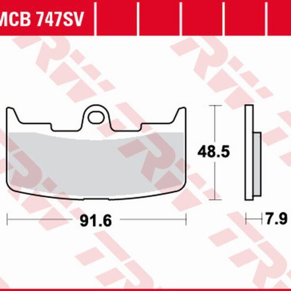 Klocki Hamulcowe KH345 SINTER STREET Buell XB-9R Firebolt ’02-’07, XB-9S/SX Lightning ’03-’10, XB-12S/R/X/TT Firebolt/Lightning ’04-’08, XB-12X Ulysses ’06-’10 Przód | TRW ZF