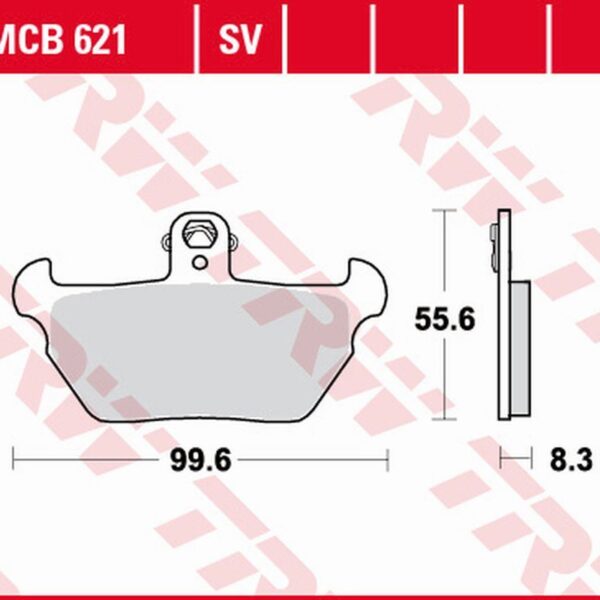 Klocki Hamulcowe KH407 Sinter Street BMW R 80R ’91-’95, K 1100Lt/Rs ’90-’98 Przód | TRW ZF