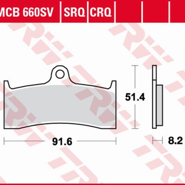 Klocki Hamulcowe KH424 Sinter Street Buell M2/S3/X1 1200 ’98-’02, Honda CB 1300 ’98-’00, Kawasaki ZX-7RR ’96-’99, MV Augusta F4 750 ’00-’05, Brutale 910 ’05-’09, F4 1000 ’04-’09 Przód | TRW ZF