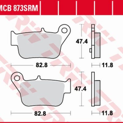 TRW Klocki hamulcowe - SYM MAX SYM 400 -