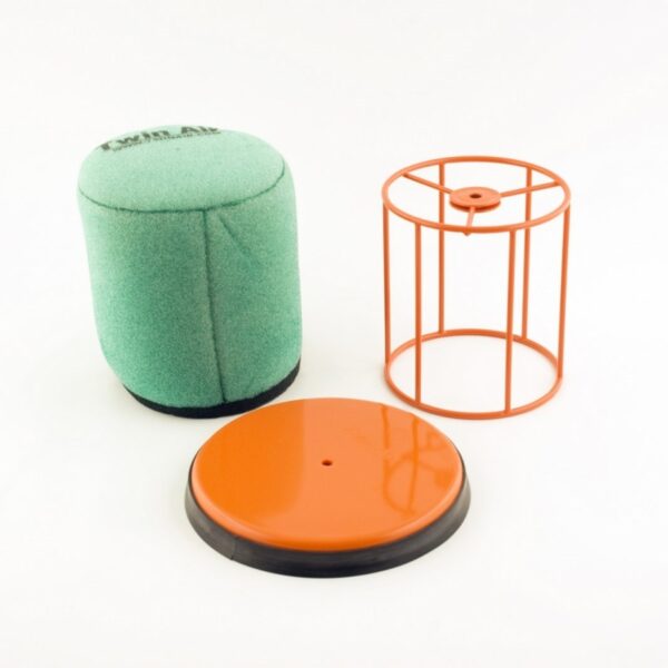 Filtr Powietrza Suzuki LTA 450 ’07-’10; LTA 500 ’08-’21; LTA 700 ’05-’07; LTA 750 KING QUAD ’08-’21 (Powerflow Kit) (Zestaw Zawiera Filtr Powietrza i Metalowy Koszyk) | Twin Air