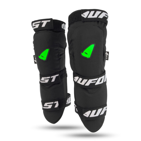 Nakolanniki Ochraniacze KOLAN Rowerowe MTB / E-BIKE Spartan Kolor CZARNY Rozmiar L/Xl – Kolekcja 2025/2026 | UFO