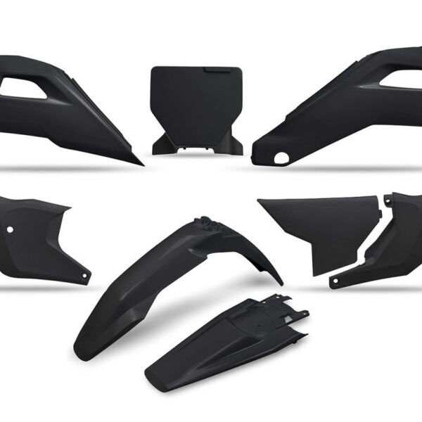 Komplet Plastików Husqvarna TC 125 / 150 / 250 / 300 ’25-’26, TX 300 ’25-’26, FC 250 / 350 / 450 ’25-’26, FX 350 / 450 ’25-’26 Kolor Czarny | UFO