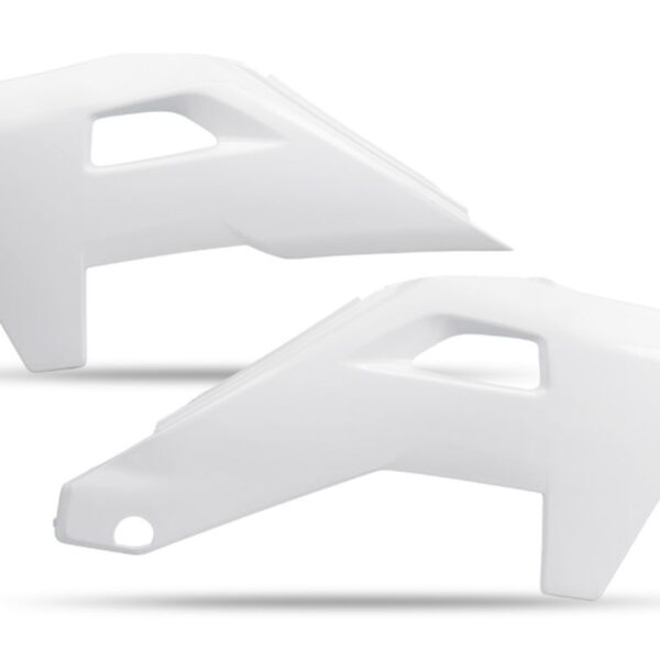 Osłony Chłodnicy Husqvarna TC 125 / 150 / 250 / 300 ’25-’26, FC 250 / 450 ’25-’26, TX 300 ’25-’26, FX 350 / 450 ’25-’26 Kolor Biały | UFO