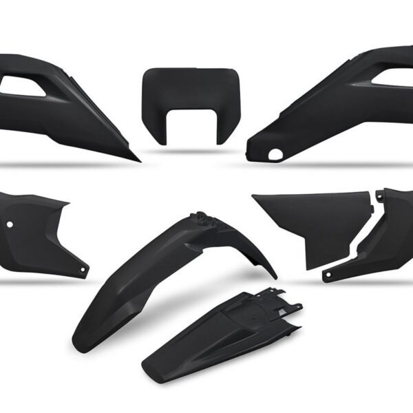Komplet Plastików Husqvarna FE 250 / 350 / 450 / 501 ’25-’26, TE 250 / 300 Heritage ’25-’26 Kolor Czarny | UFO