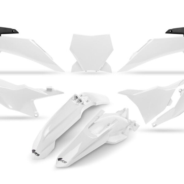 Komplet Plastików z Osłoną LAMPY KTM SX 85 ’25-’26 Kolor Biały | UFO
