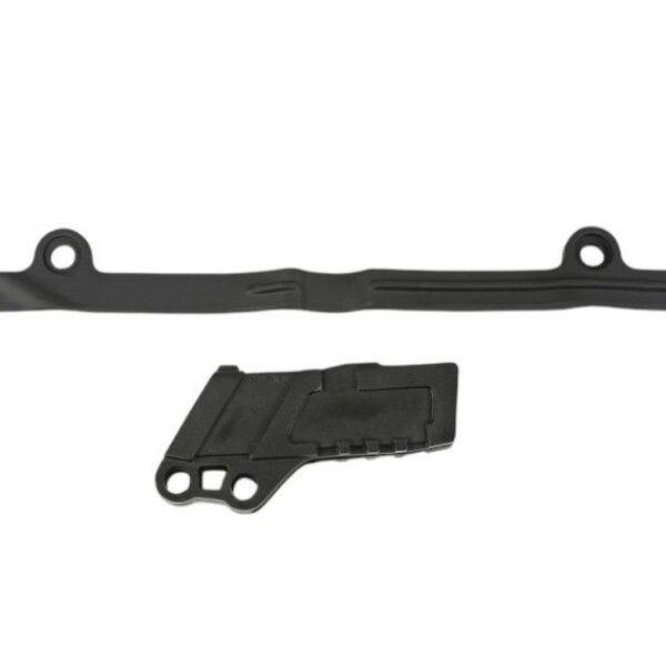 Komplet Ślizg (KA03750001) + Prowadnica (KA03762001) Łańcucha Kawasaki KXF 250 F (KXF 250) ’04-’05 Kolor CZARNY | UFO