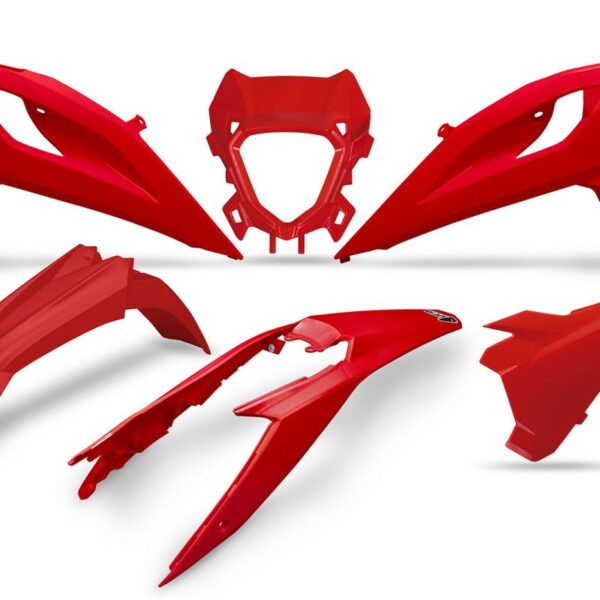 Komplet Plastików Beta RR 2T/4T 250 / 300 / 350 / 400 / 450 ’25-’26 Kolor Czerwony | UFO