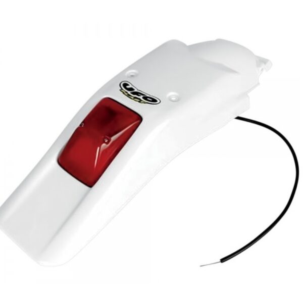 Błotnik Tył Honda XR 250/400R ’96-’26, z Lampką Wzór Oryginalny Kolor Biały | UFO